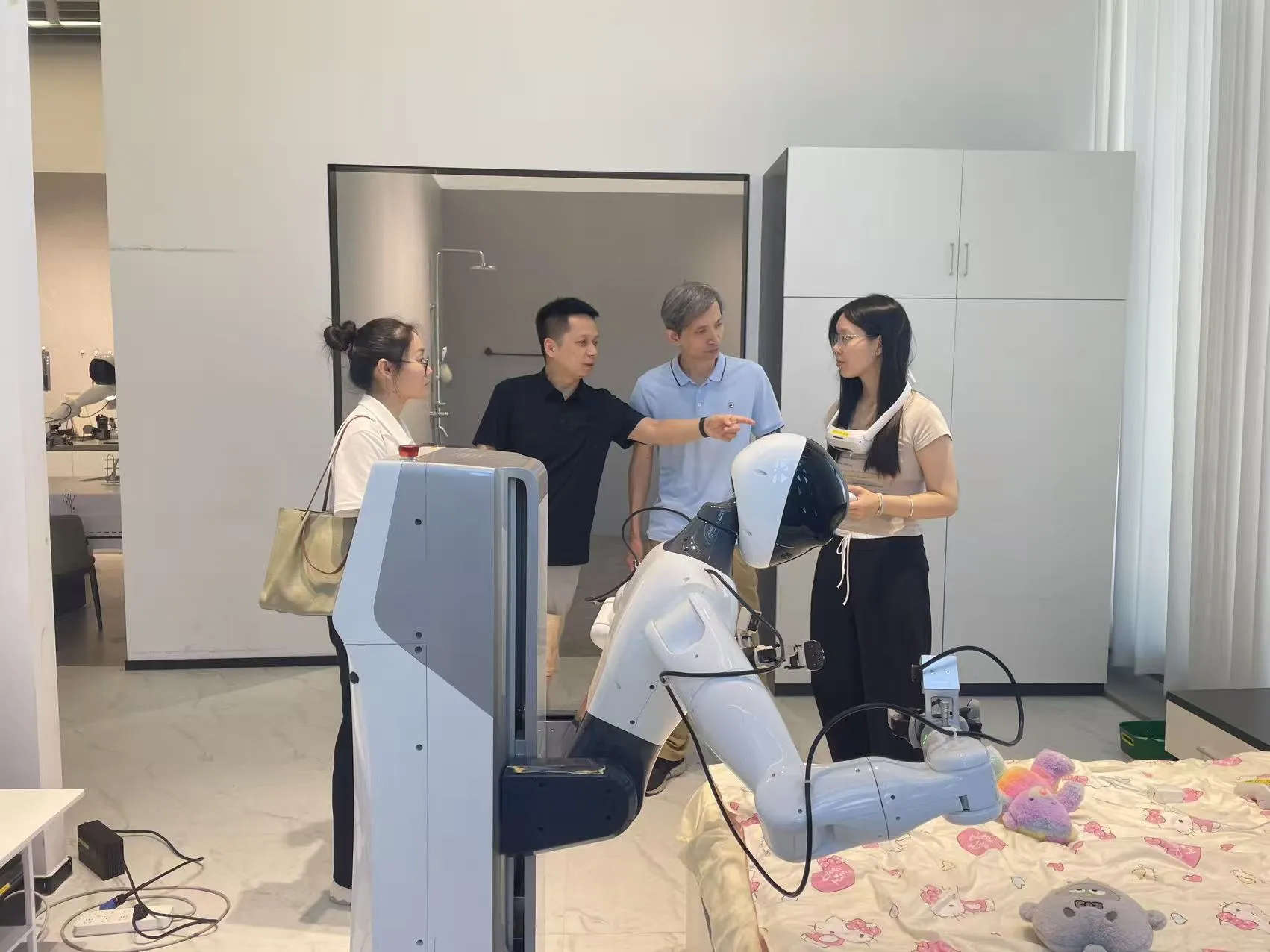 具身智能实训基地师生真机实操